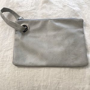NWOT.. Faux Leather Wristlet/Pouch